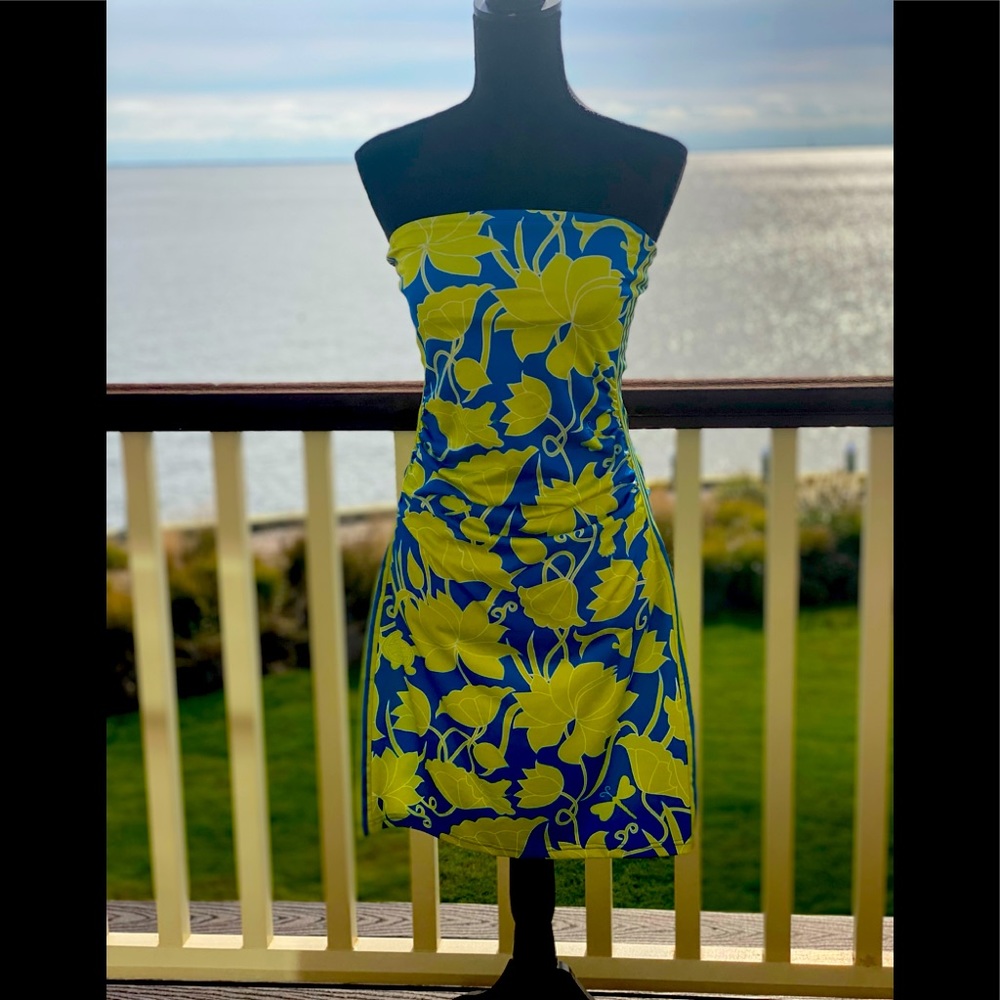 Gretchen Scott floral dress XS